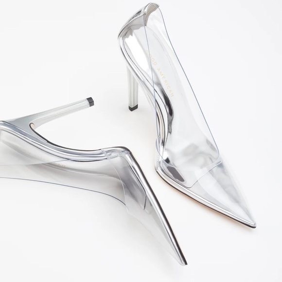NIB GOOD AMERICAN CINDER-F*CKING RELLA PUMPS - Picture 1 of 6